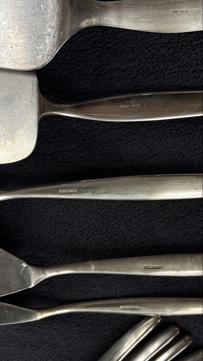 WMF Set di posate: Grosses Echtsilber Besteckset WMF 90 – Usato da Rafz venduto da Sukion 6