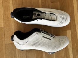 Bontrager Ballista Knit Road Veloschuhe Weiss Grösse 38