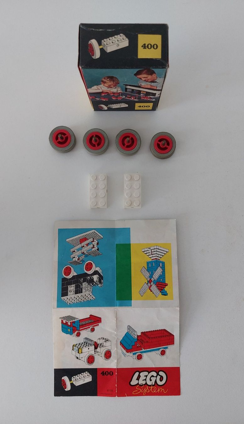 Lego Kit di costruzioni: LEGO System 400 Räder  Vintage – Usato da Schenkon venduto da TG10 4