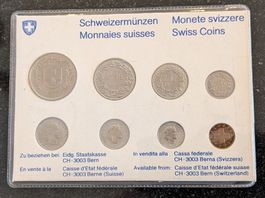 CH - Münzsatz 1977 stgl