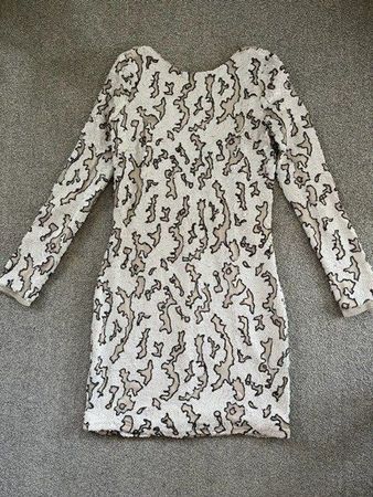 Kleid mit Paeten Gr. M