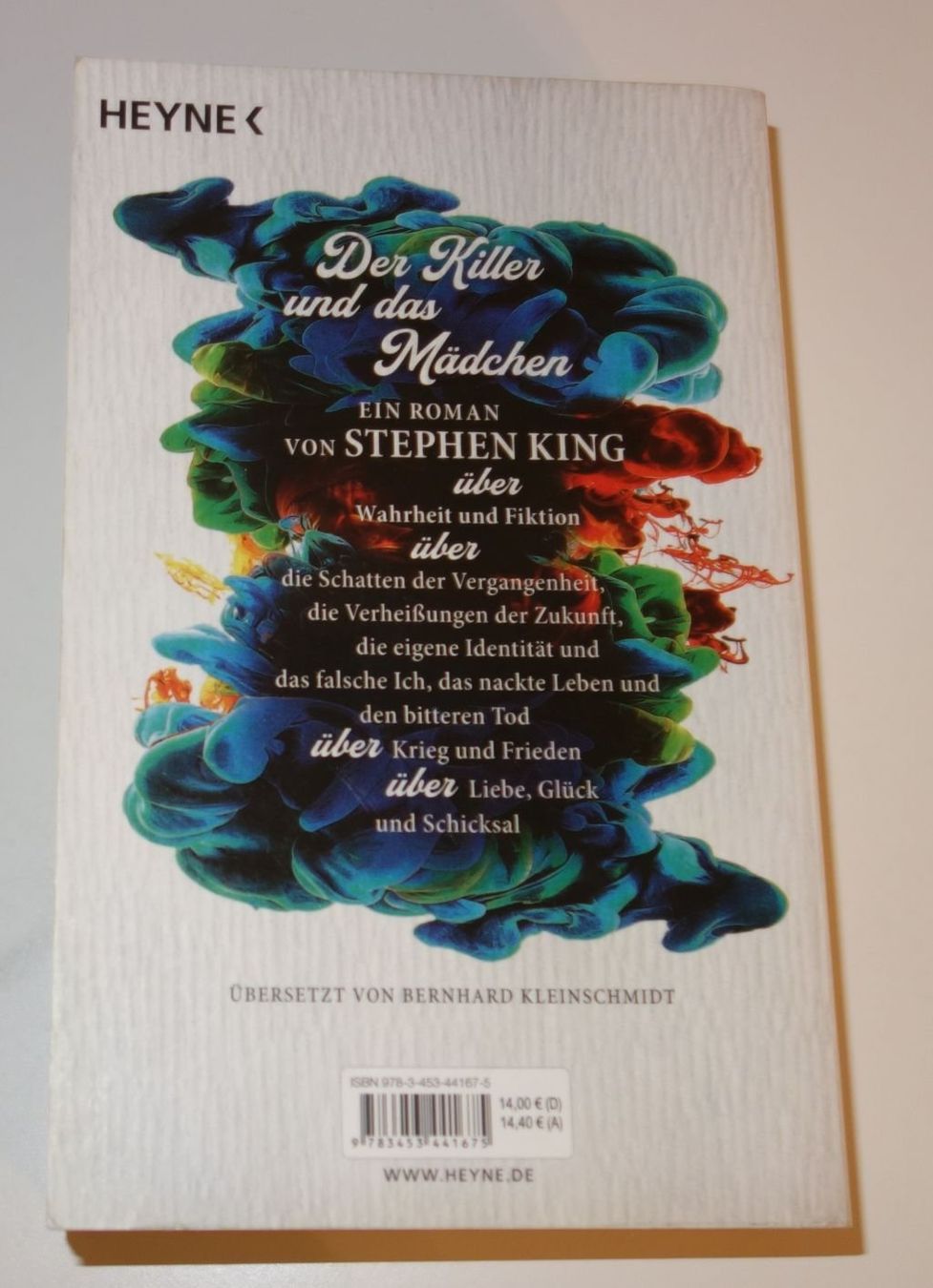 Libri: BILLY SUMMERS  - Roman von Stephen King – Usato da Dietlikon venduto da Web-Trader 3