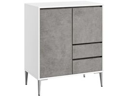 Sideboard Aufbewahrungsschrank Küchenschrank mit Türen DAVID
