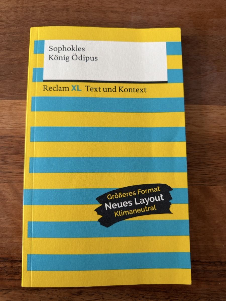 Libri: König Ödipus - XL Taschenbuch – Usato da Wohlen AG venduto da Marcoon