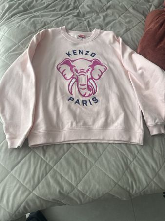 Kenzo Paris Sweatshirt Elefant rosa guter Zustand