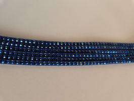 Bracelet  Bleu Strass Taille Unique Bon Etat
