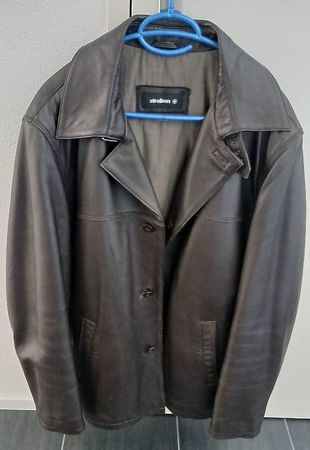 Strellson Lederjacke braun