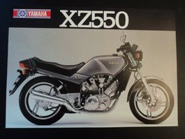 Prospekt Yamaha XZ550 1982
