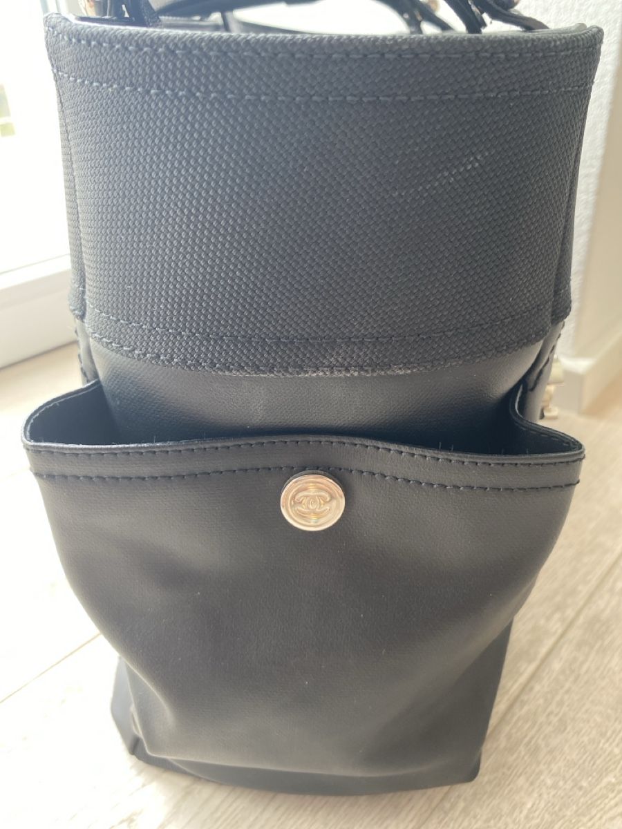 Chanel Borse: Chanel Tote Bag Schwarz – Usato da Nohl venduto da Gross2 5
