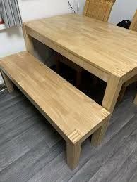 Esstisch Gummibaumholz Ikea Nordby Kaufen auf Ricardo