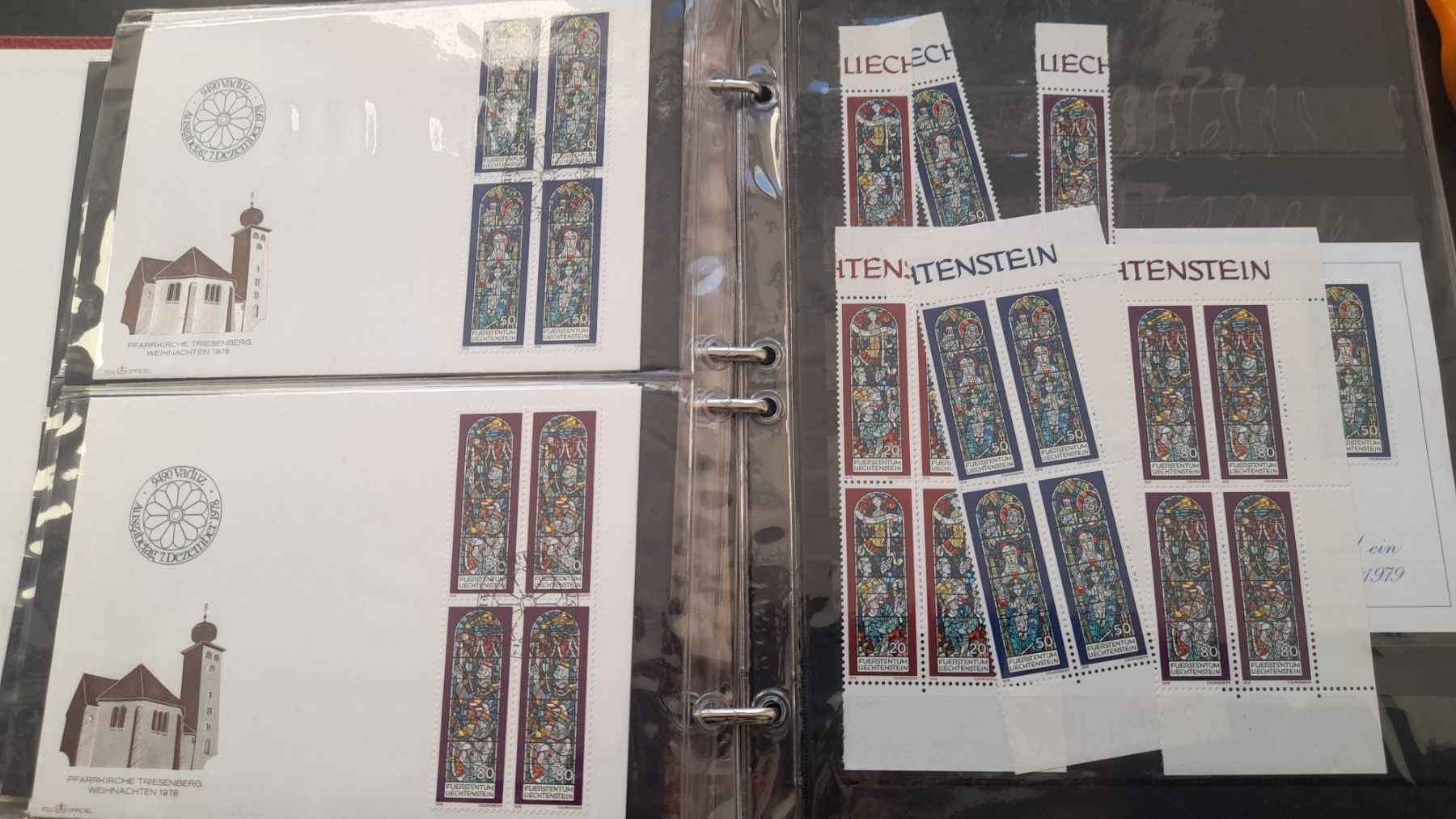 Alle Briefmarken: 1978-1980 Liechtenstein – Gebraucht aus Balgach von SIMEON27 7