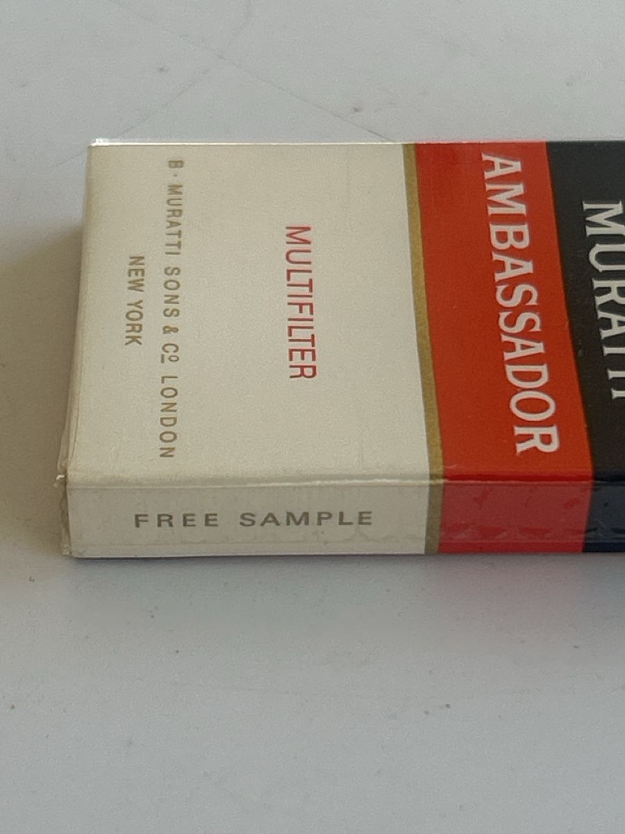 Tabac à priser: Muratti Ambassador Zigaretten Multfilter Packung(S27) – Neuf (Voir description) à Neuenhof par bro_9zsg 3