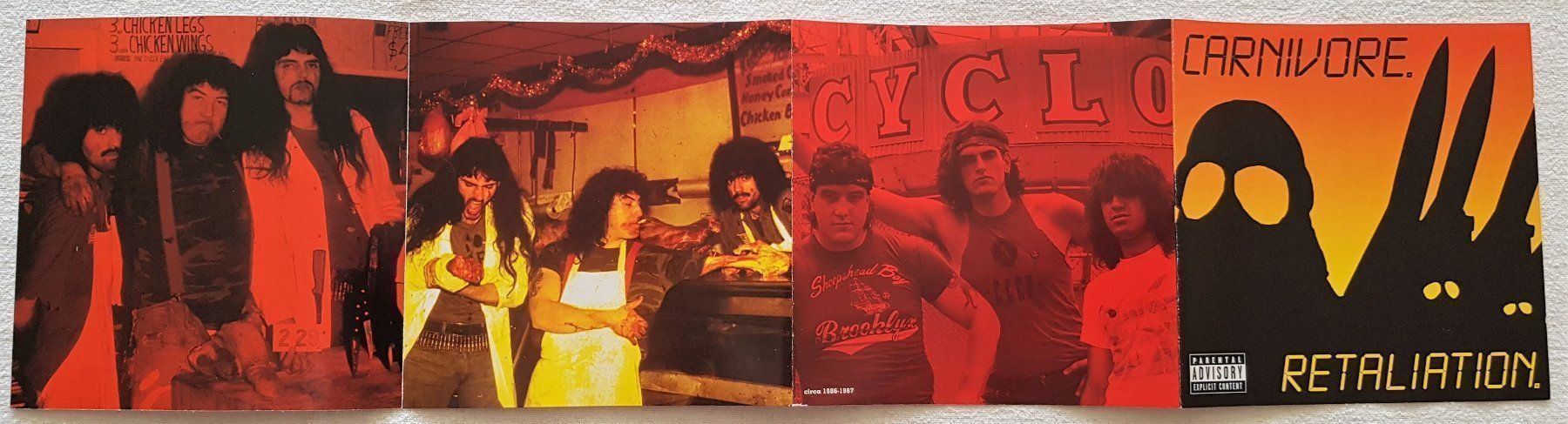 CD: Carnivore - Retaliation - CD - 1987/2001 - Roadrunner – Usato da Uster venduto da Zardodel 4