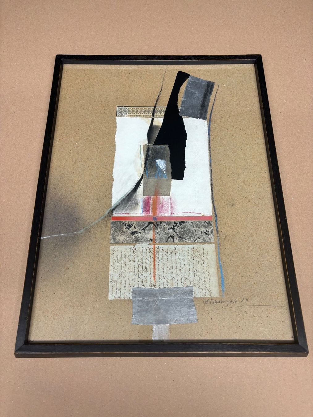 Foto & Immagini: Originale Collage, Kunst, Bild mit Rahmen, Top Zustand – Usato da Diessenhofen venduto da Nio007 1