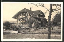 Schwendibach b. Thun, Pension WALDRÖSLI um 1925