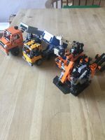 div. Lego Technikfahrzeuge/Lastwagen/Bagger/Hebebühne
