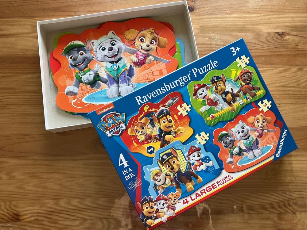 Puzzle Paw Patrol 4in a box (Neu (gemäss Beschreibung)) in Niederglatt ...