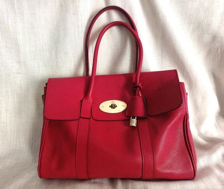 MULBERRY BAYSWATER ORIGINALE IN PELLE - CORALLO 