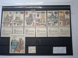 Tschechoslowakei AIR POST 1967-neuf