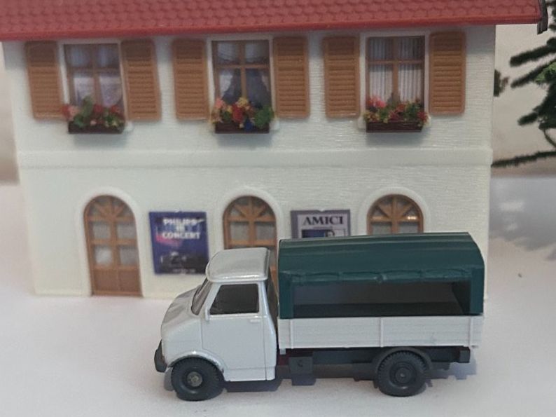 Wiking Modellini d'auto: Wiking Lieferwagen – Usato da Goldach venduto da Manyro55