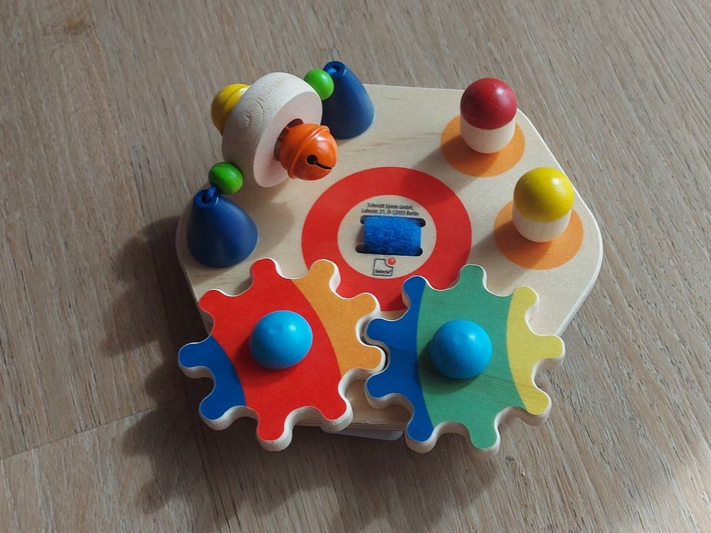 Selecta Minitivity Motorikspielzeug – Aus Holz, Für Kinder 1-3 Jahre, 14 Cm, Made In Germany