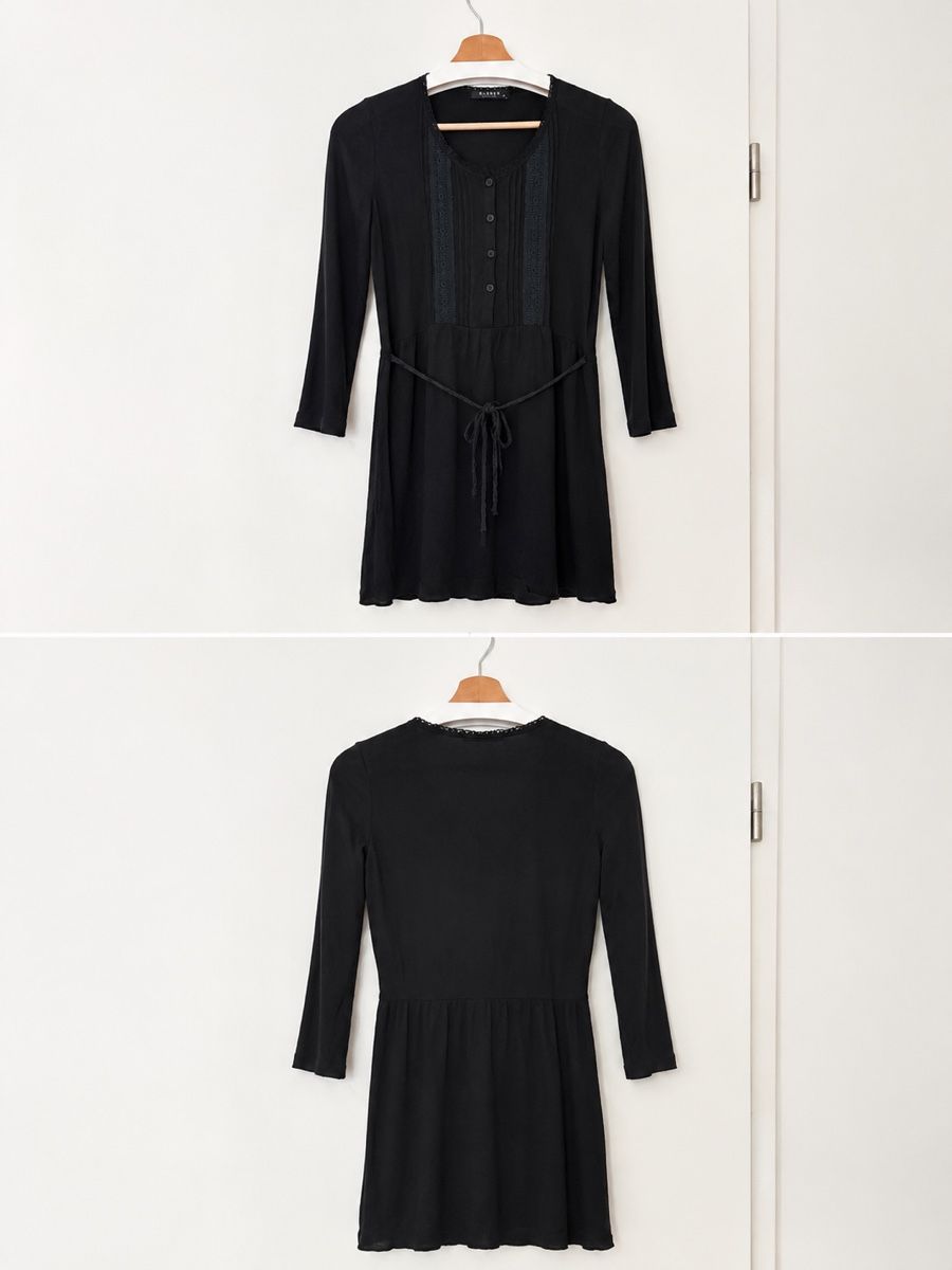 Globus Camicette: Globus Long Sleeve Black dress – Usato da Chêne-Bougeries venduto da emma.li