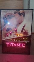 Titanic Filmplakat mit LED Beleuchtung gebraucht