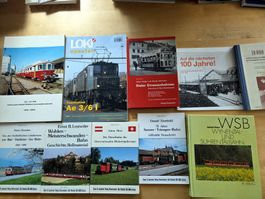 10 Bücher über die Schweizer Eisenbahn