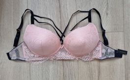 Ann Summer 70H neuer BH Rosa Schwarz Spitze