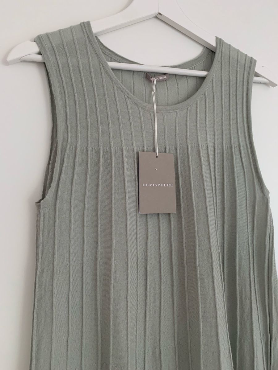 Hemisphere Tops: Top Hemisphere neuf en mérinos fin – Neu und originalverpackt aus Gland von TallyEva 5