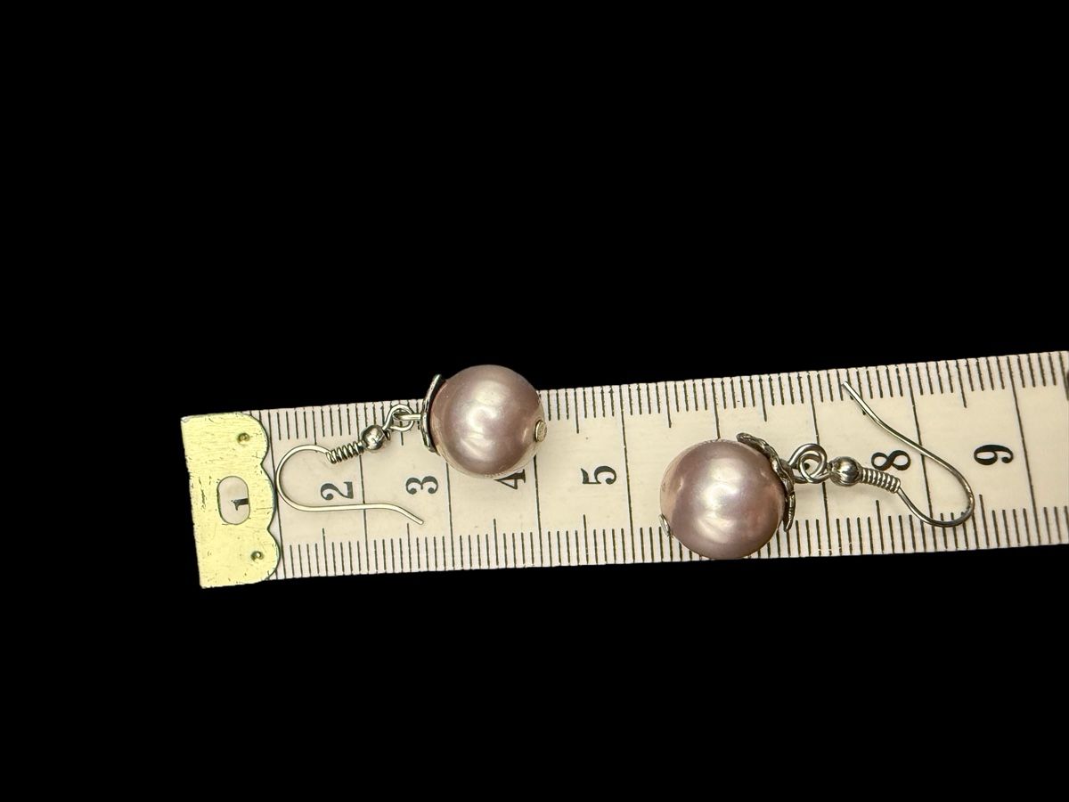 Ohrringe & -stecker: Vintage Rosa Perle Ohrringe – Gebraucht aus Lamone von LaCantinaMagica 5