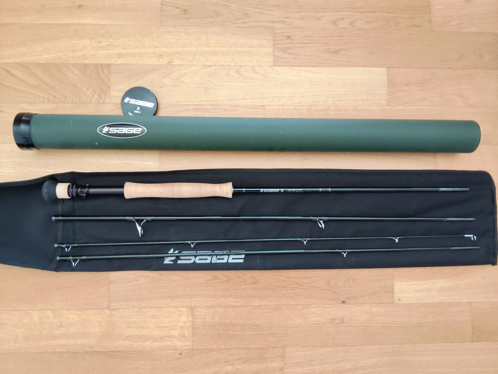 Sage Canne da pesca: Sage X #10 – Nuovo e nell'imballaggio originale da Rotkreuz venduto da swiss-pitt 1