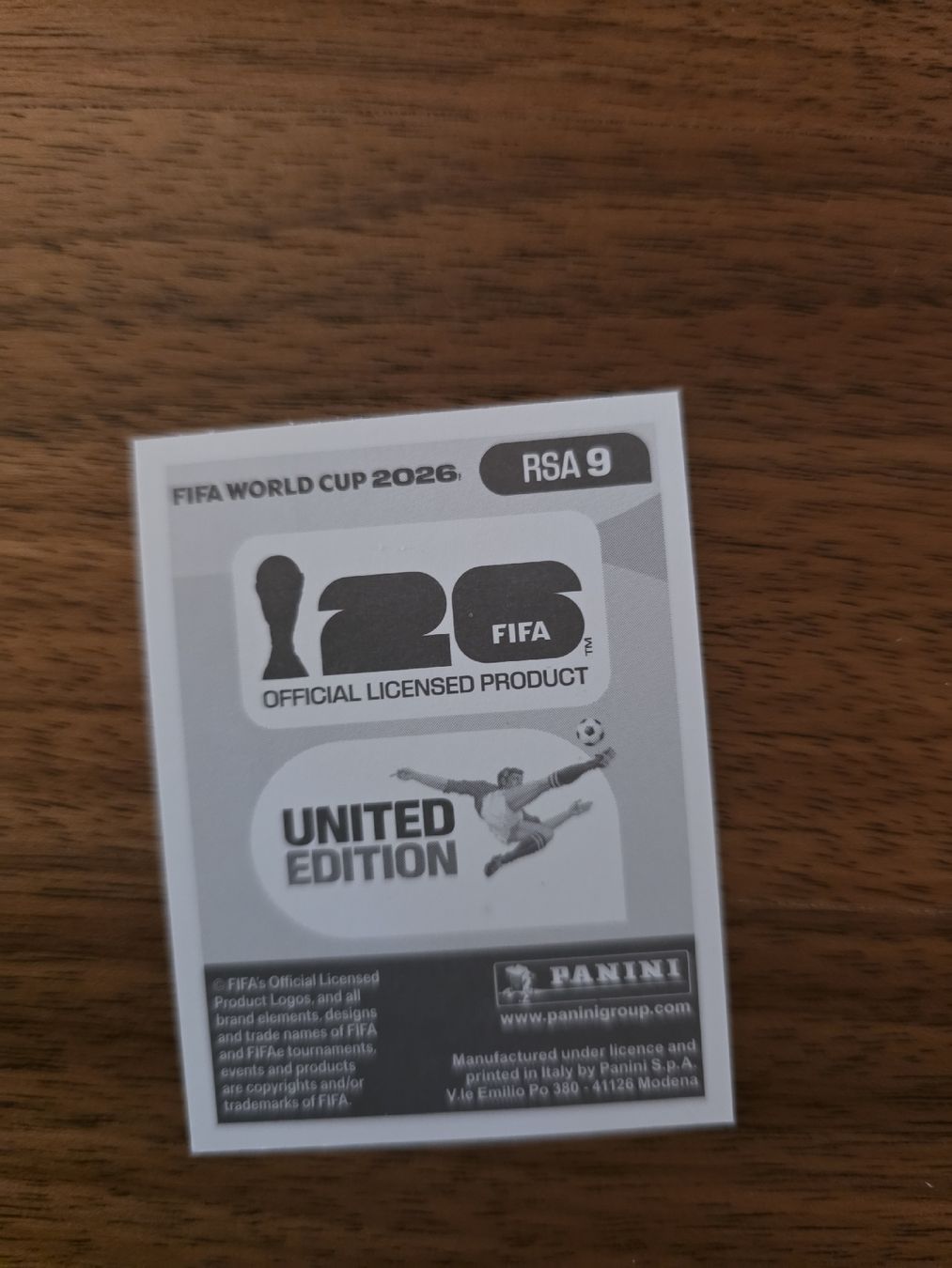 Panini Carte collezionabili: Panini WM 2026 RSA 9 Mudau – Nuovo (secondo la descrizione) da Romanshorn venduto da leeh78 1