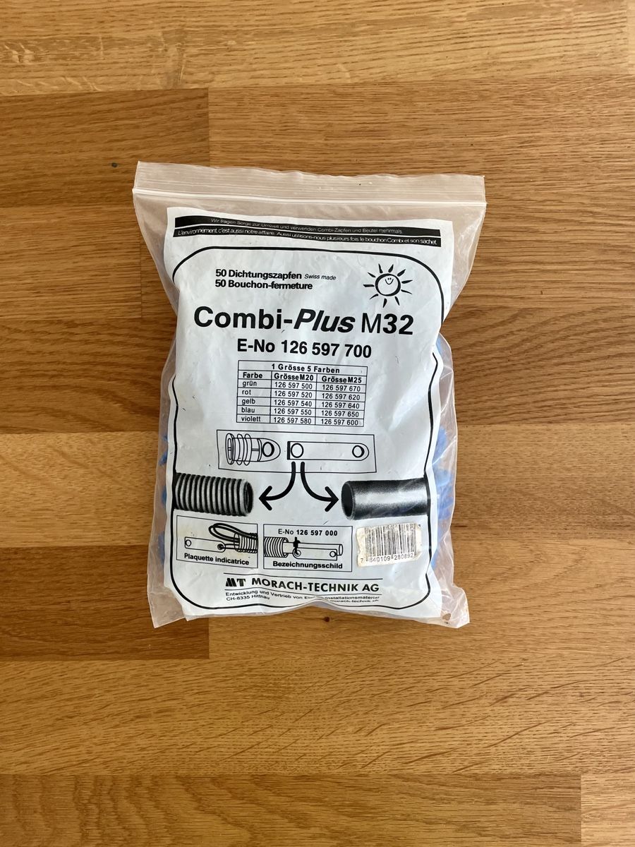Sanitari: Combi-Plus M32 Dichtungsstopfen Set Neu – Nuovo e nell'imballaggio originale da Reinach BL venduto da SchnaeppchenScout