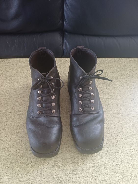 Schweizer Armee Herrenschuhe: Armee Schuhe Grösse 42,5 Breite 5 Schweizer Armee 1966 – Gebraucht aus Wettingen von Nini54 3