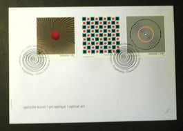 CH ERsttagsbrief Optische Kunst