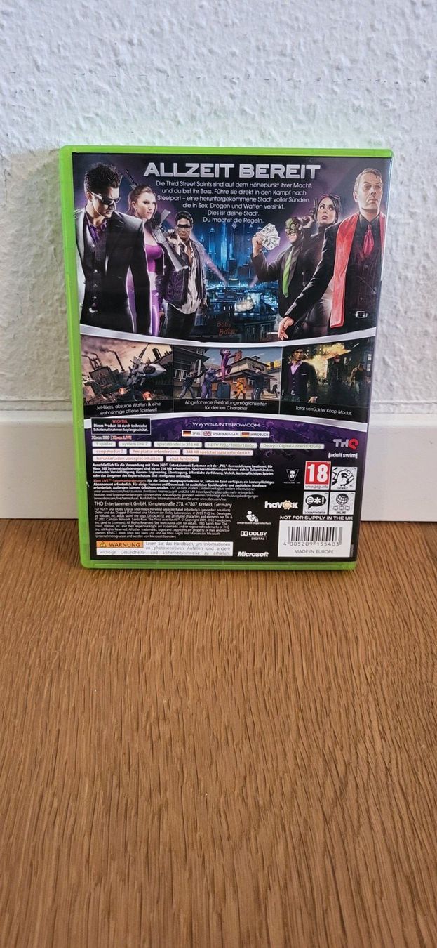 Microsoft Jeux: Xbox 360 - Saints Row The Third – D'occasion à Münsingen par DigitaleSpielecke 1