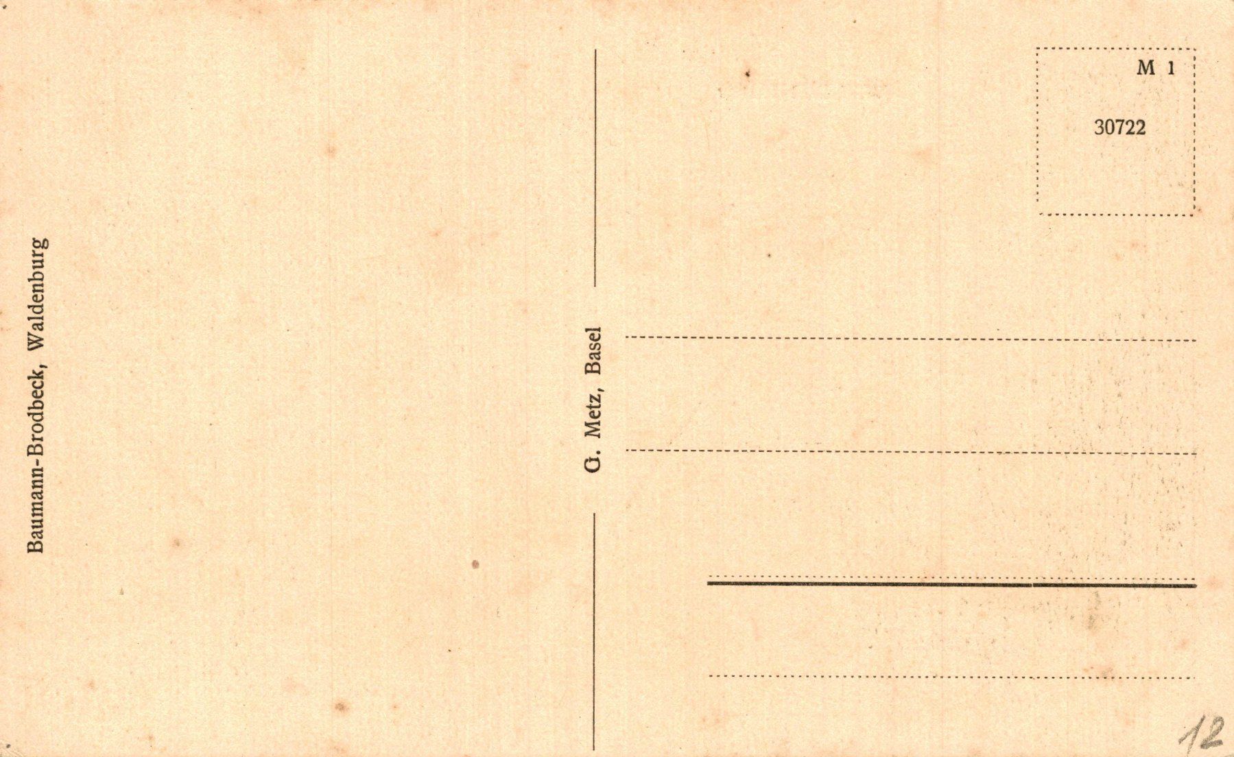 Cartes postales: Waldenburg. Hauptstrasse mit Kirche – D'occasion à Bronschhofen par Astore 1