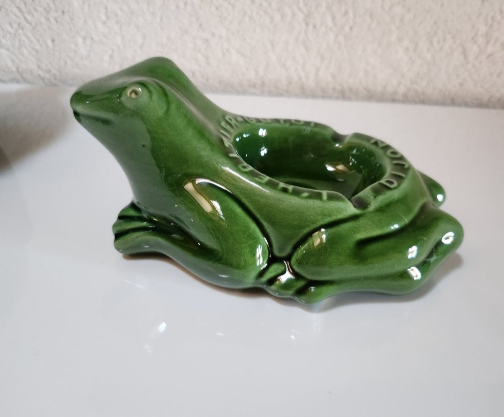 Portacenere: Cendrier Grenouille L'Heritier-Guyot – Usato da Bioley-Magnoux venduto da esperance7