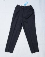 Schwarze Vintage Hose Gr. 40 - 100% Wolle by J. RUMMENY