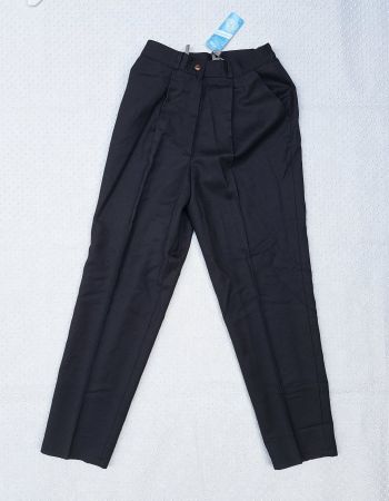 Schwarze Vintage Hose Gr. 40 - 100% Wolle by J. RUMMENY