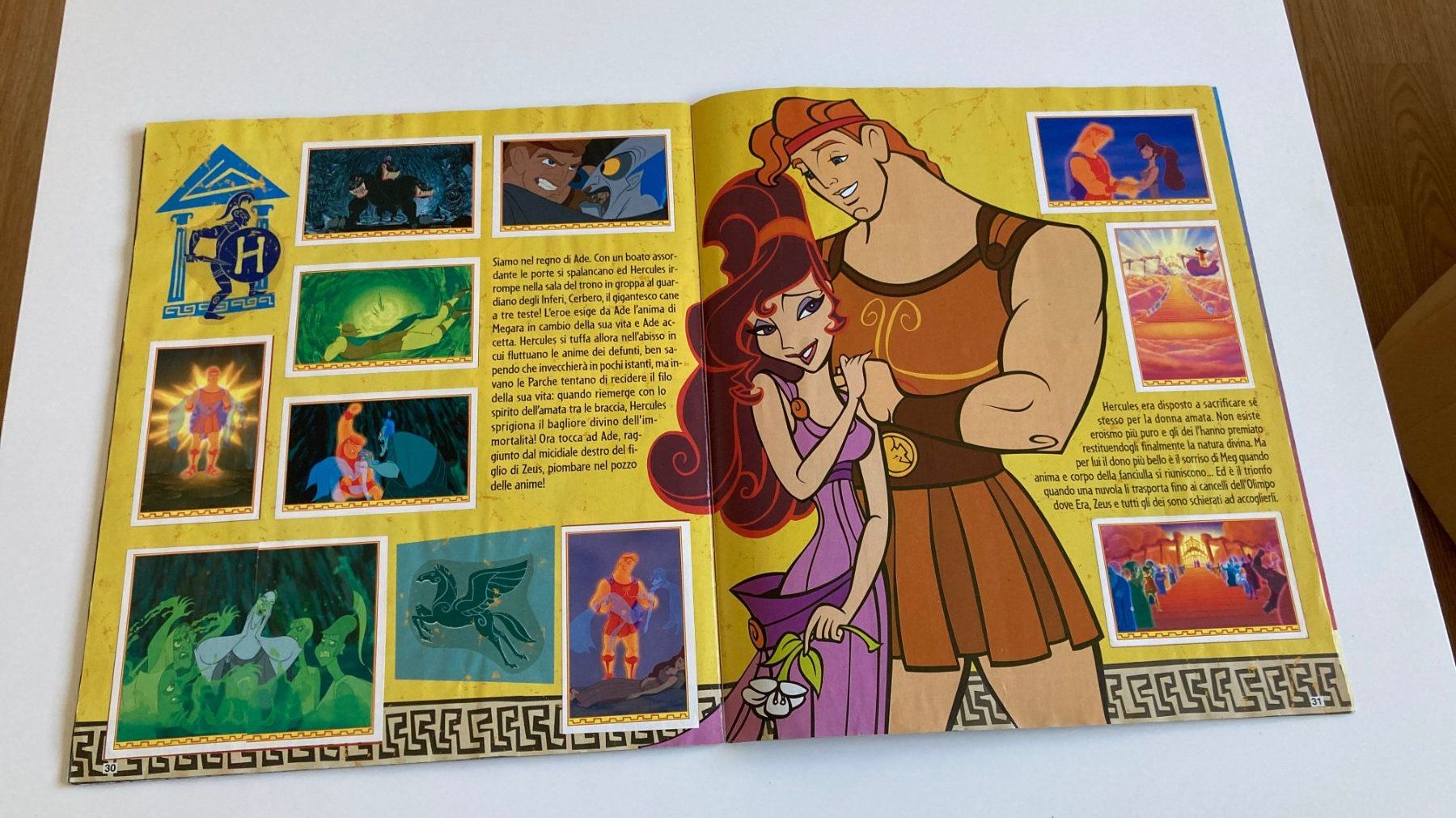 Panini Album: Album Panini Hercules Disney – Usato da Biel/Bienne venduto da almercaa 1