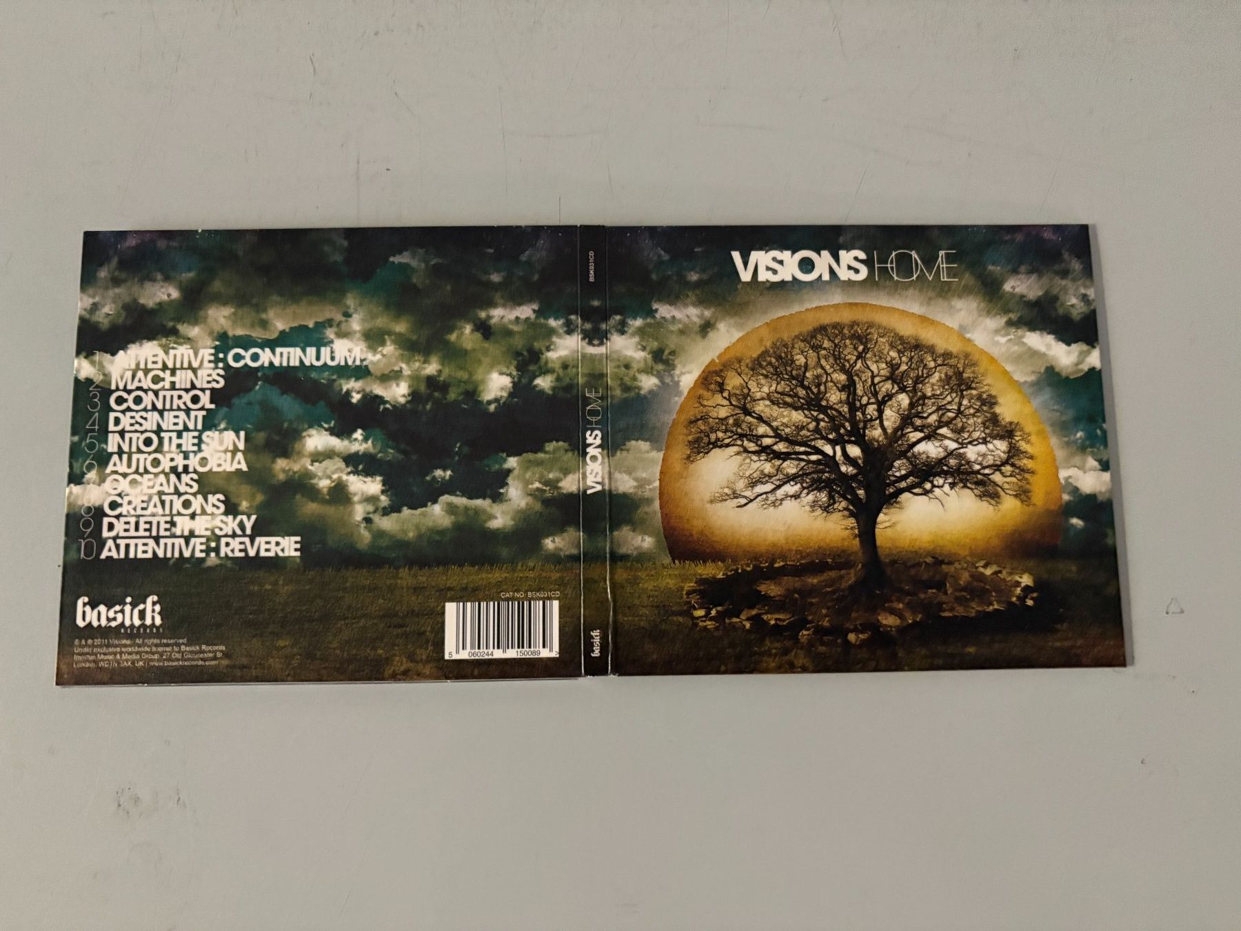 CDs: VISIONS Home CD Digipak Mathcore Metalcore HC – Gebraucht aus Wiedlisbach von Andrisa 1