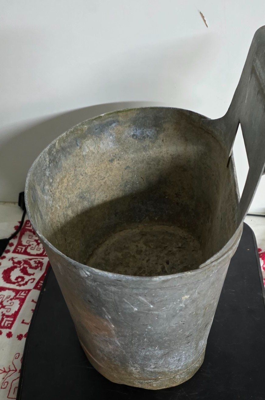 Altro per la casa: Seltener alter verzinkter Kohleeimer oder Ascheeimer – Usato da Flums venduto da Flumsantik 1