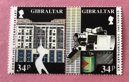 Briefmarken aus Gibraltar Europa – Zeitgenössische Kunst 