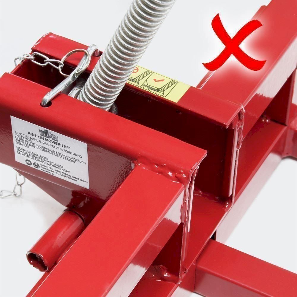 Alle Werkzeuge: Wiltec Hebevorrichtung Aufsitzmäher 400k – Neu und originalverpackt aus Bottighofen von zaap 6