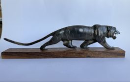 Tiger aus Büffelhorn Indien