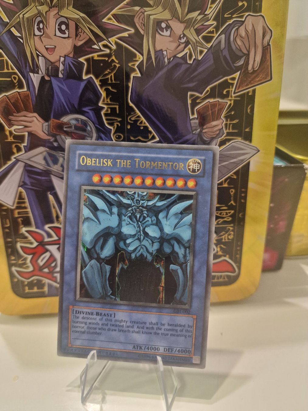Yugioh Cartes à collectionner: Yugioh Obelisk The Tormentor GBI – D'occasion à Dietikon par GC-Store