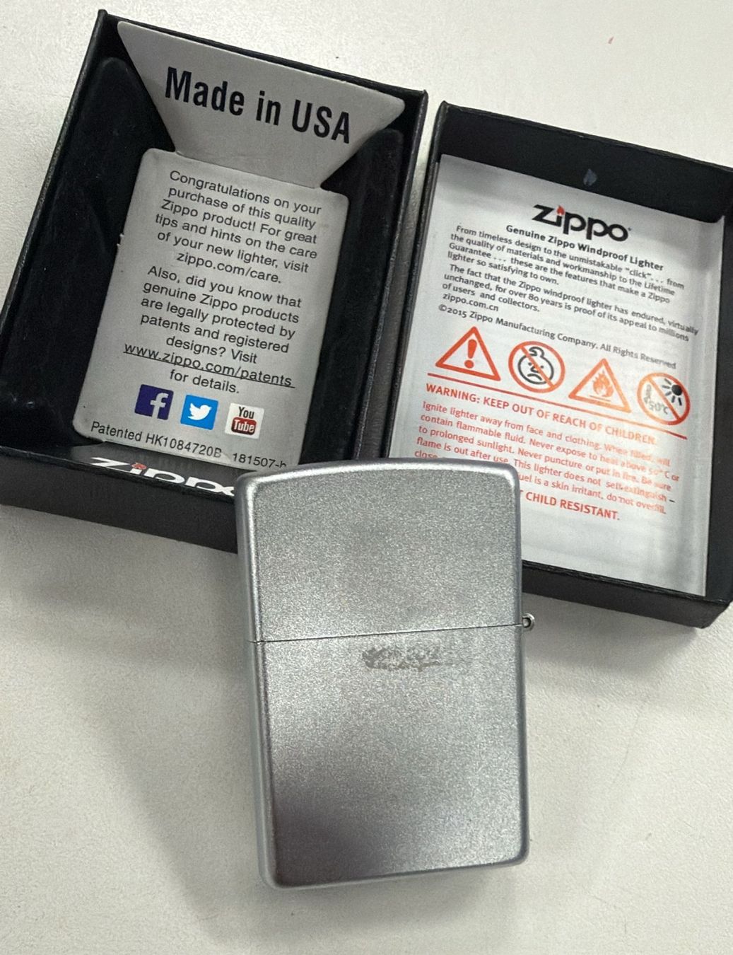 Zippo Accendini: ZIPPO FEUERZEUG POLICE – Usato da Zürich venduto da freioccasionen 2