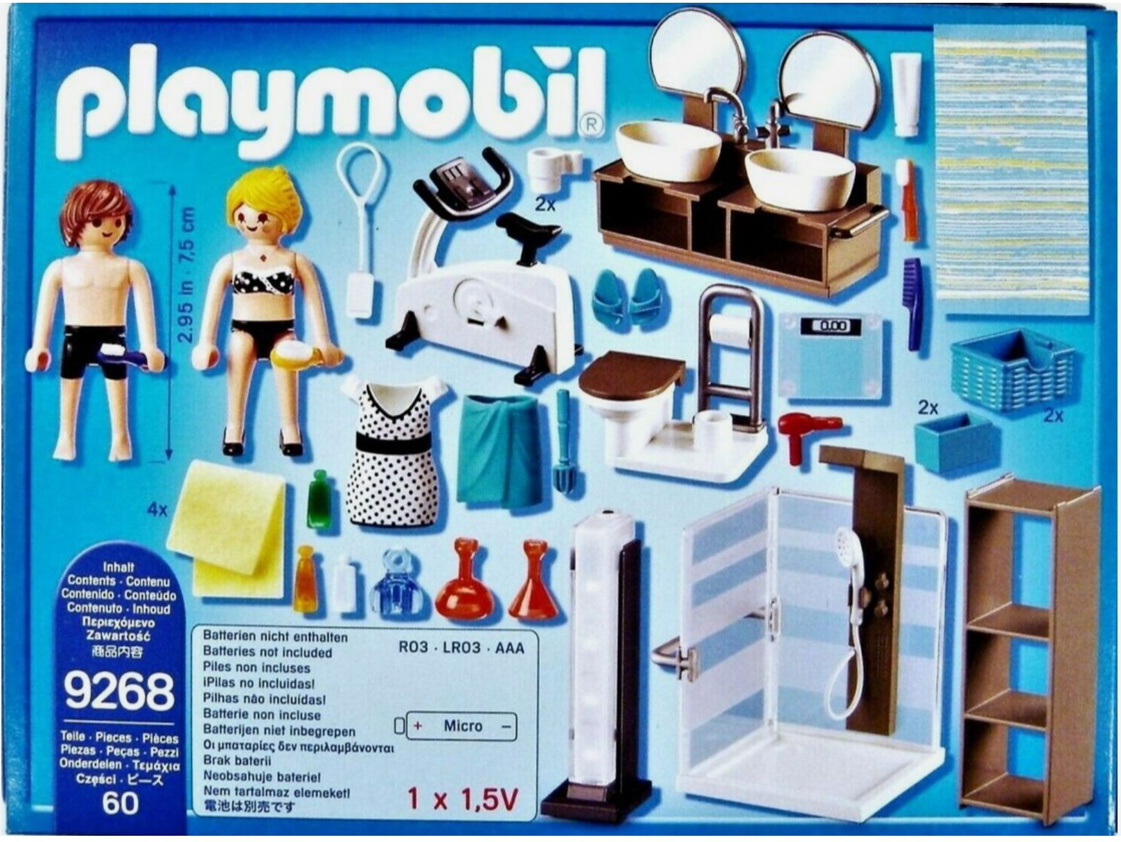 Playmobil Spielzeuge: PLAYMOBIL City Life Badezimmer 9268 – Neu und originalverpackt aus Männedorf von Molum 1
